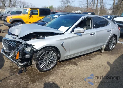 2019 Genesis G70 2.0T Advanced from USA, damaged, VIN KMTG34LA5KU026611